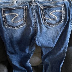 Silver plus size 20 boot cut jeans